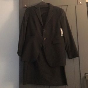 Black theory dress suit